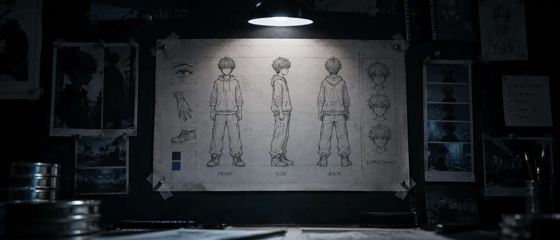 Character sheets